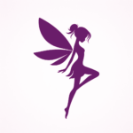 Frühchenfee e. V. Logo in Lila zum Weltfrühchentag