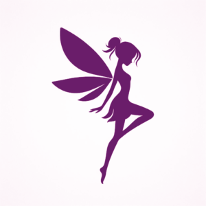 Frühchenfee e. V. Logo in Lila zum Weltfrühchentag