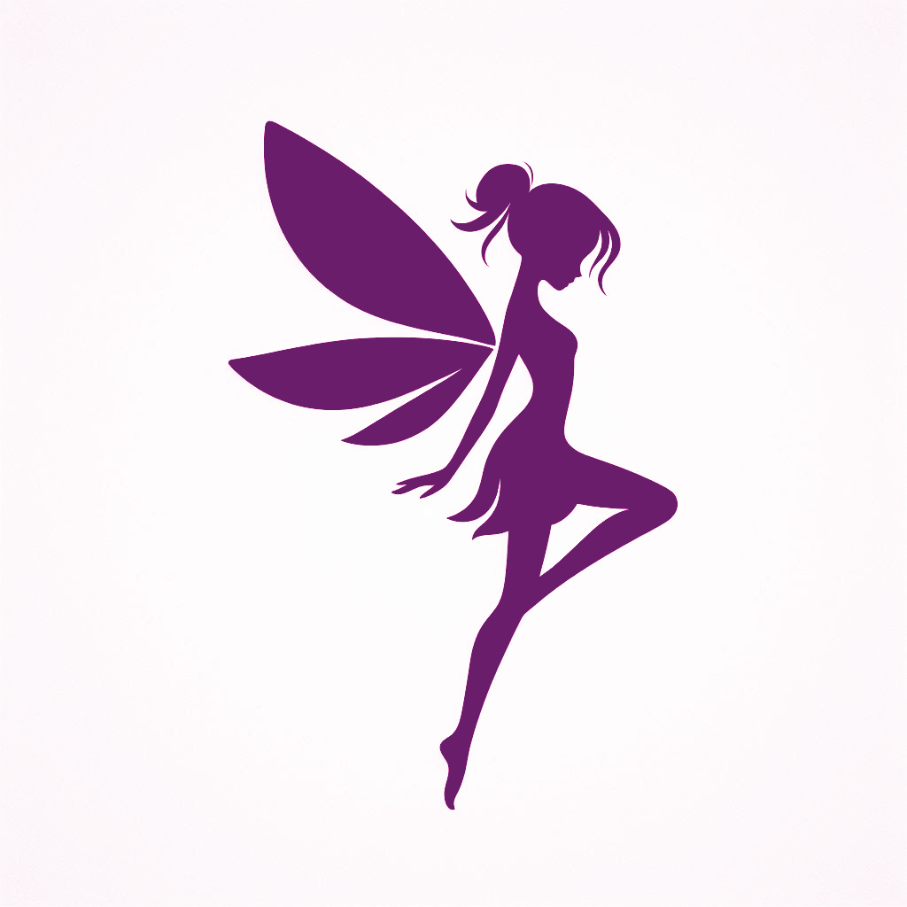 Frühchenfee e. V. Logo in Lila zum Weltfrühchentag